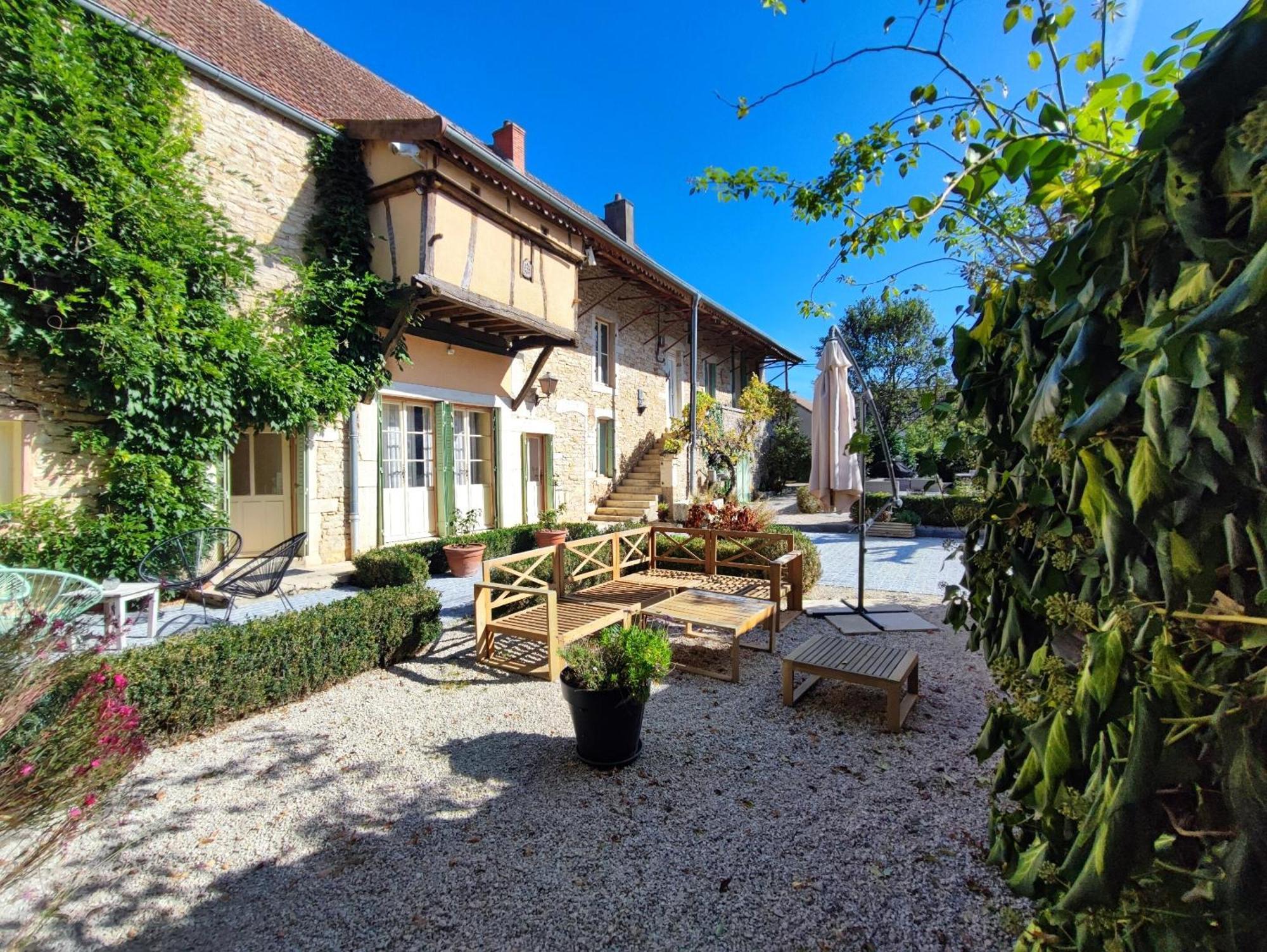 La Dominotte Bed and Breakfast Demigny Exteriör bild