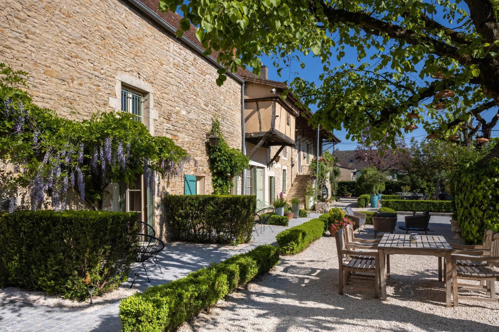 La Dominotte Bed and Breakfast Demigny Exteriör bild